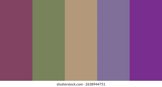 Maroon to Purple Color Palette EPS - Abstract Vector Background with Block Colors, Ideal for Design, Web, and Print, Modern Minimalist Art for Creative Projects