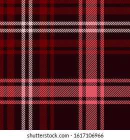 Maroon, Red and coral pink modern tartan plaid Scottish seamless pattern.Texture from tartan, plaid, tablecloths, clothes, shirts, dresses, paper, bedding, blankets and other textile products.