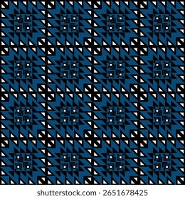Vector textil granate con motivos de banda de diamantes. Inconsútil e inspirado en el patrimonio.