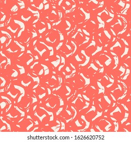 Maroon and White tie dye seamless pattern.  Shibori seamless print. Watercolor hand drawn batik.  Handmade watercolour shirt tie dye pattern. Japan traditional tile. Rose and Beige shibori.