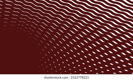 Maroon and white wave line pattern abstract background for backdrop