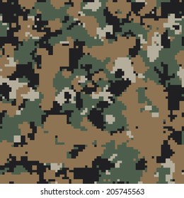 MARPAT Seamless Camo Texture Vector