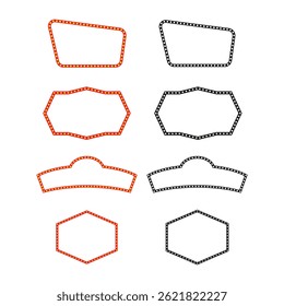 Markierungszeichen Monogramm Rahmen, Hochzeit Markierungszeichen Vorlage, Lichtkasten Rahmen Clipart