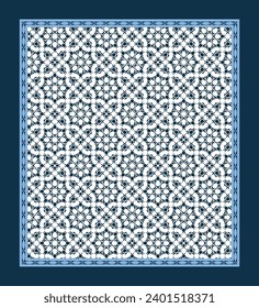 Marrakech Mosque Seamless Wall Pattern (Moroccan wood carving)