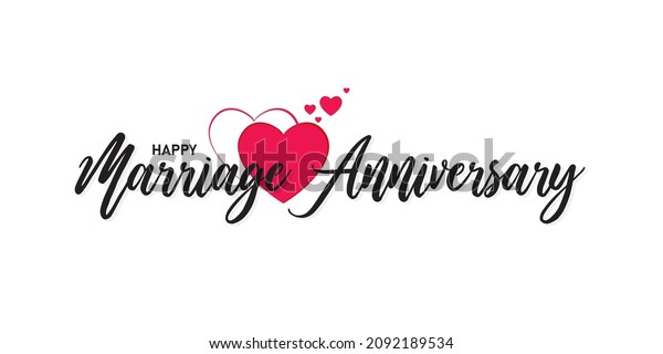 Marriage\
Anniversary Wishing Greeting Card. Conceptual Creative Card for\
Wedding Anniversary. Editable\
Anniversary.