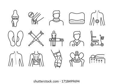 Marriage black line icons set. Wedding agency. Isolated vector element. Outline pictograms for web page, mobile app, promo.