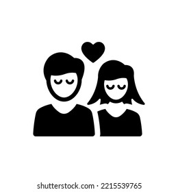 Marriage celebration icon (Simple vector illustration)