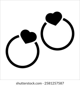 Marriage Icon Element For Design