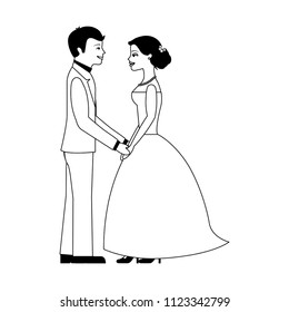 married couple avatar character