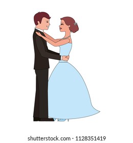 married couple avatar character