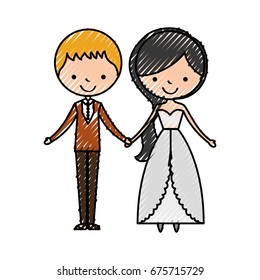 Married couple avatar characters