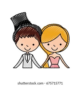 Married couple avatar characters
