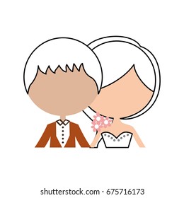 Married couple avatar characters