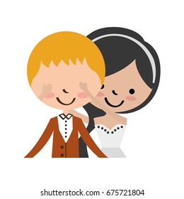 Married couple avatar characters