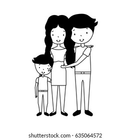 married couple with son