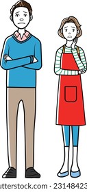Married couples have anxiety and worries