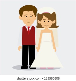 married design over  gray background vector illustration