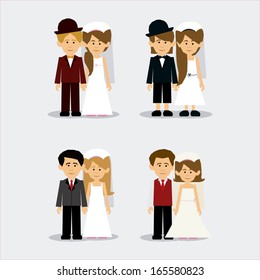 married design over  gray background vector illustration