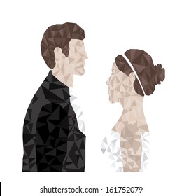 married design over white  background vector illustration