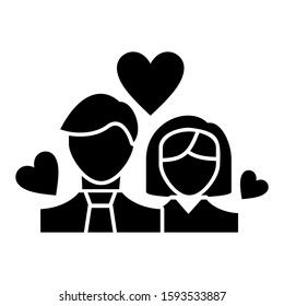 married icon isolated sign symbol vector illustration - high quality black style vector icons
