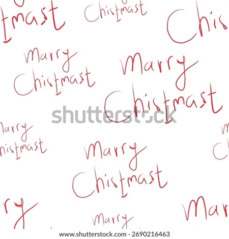 Marry Chrismas typography wrapping. eps 10