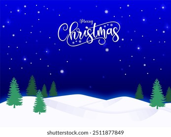 Marry Christmas background design template