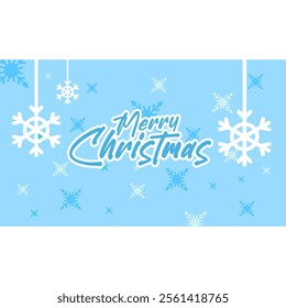 marry christmas background vector simple color design