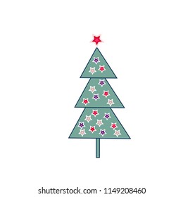 Marry Christmas  Hand drawn vector elements.