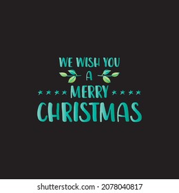 Marry Christmas and Happy New Year vector design