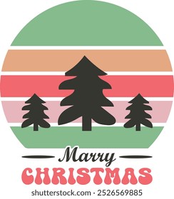 Marry Christmas t shirt design