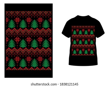 Marry Christmas t shirt designs template. Vector graphic typographic design for poster, label, badge, logo,bags, stickers, curtains, posters, bed covers, pillows eps