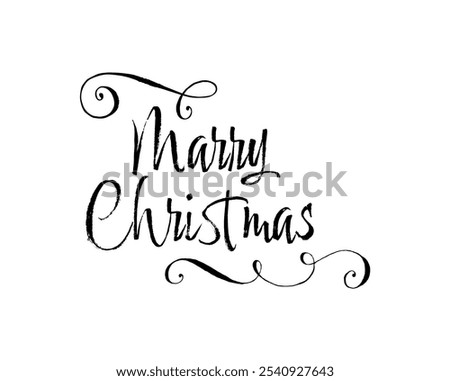 	
Marry christmas text information sign