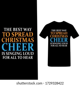 Marar el diseño de vectores de camisetas navideñas 