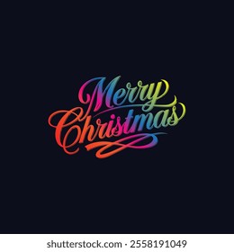 marry-Christmas-text-design, Merry Christmas greeting card, poster, vector template design