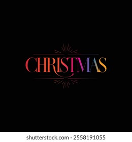 marry-Christmas-text-design, Merry Christmas greeting card, poster, vector template design