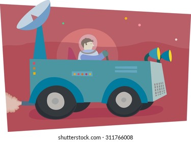 Mars buggy