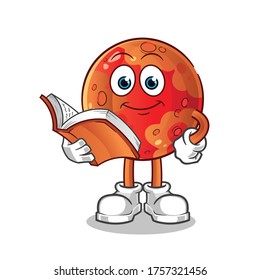 Mars Cartoon. Maskottchen-Vektorgrafik