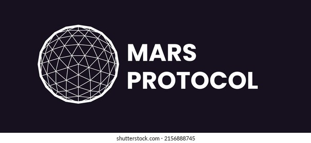 Mars is a decentralized credit protocol built on Terra and designed to be non-custodial, algorithmic, and governed by community. Mars protocol Mars coin logo with text.