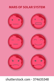 Mars emoticon icon 