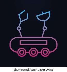 Mars exploration rover nolan icon. Simple thin line, outline vector of space icons for ui and ux, website or mobile application
