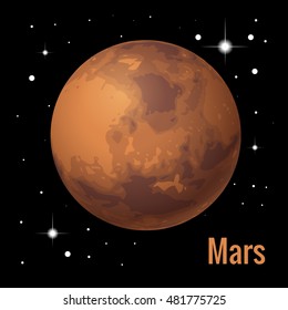 Mars is the fourth planet from the Sun and the second-smallest planet in the Solar System. Named after the Roman god of war, it is often referred to as the "Red Planet"