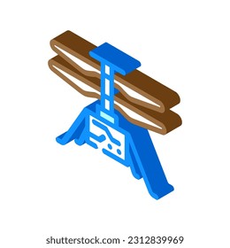 mars helicopter planet isometric icon vector. mars helicopter planet sign. isolated symbol illustration