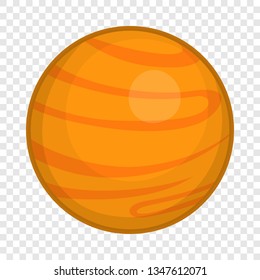 Mars icon in cartoon style isolated on background for any web design 