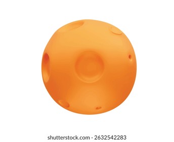 Ícone de ilustração do planeta Marte 3d