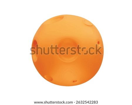 Mars planet 3d illustration icon