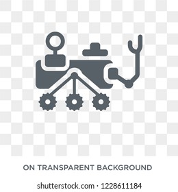Mars rover icon. Mars rover design concept from Astronomy collection. Simple element vector illustration on transparent background.