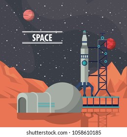 Mars space adventure