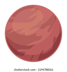 mars space planet universe icon
