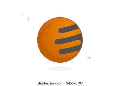 Mars vector illustration