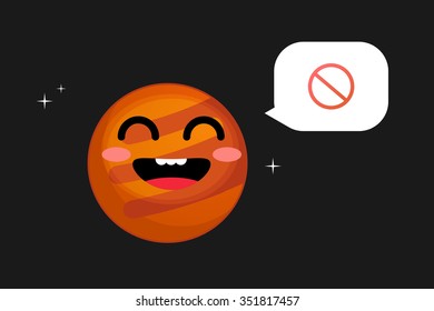 Mars vector illustration